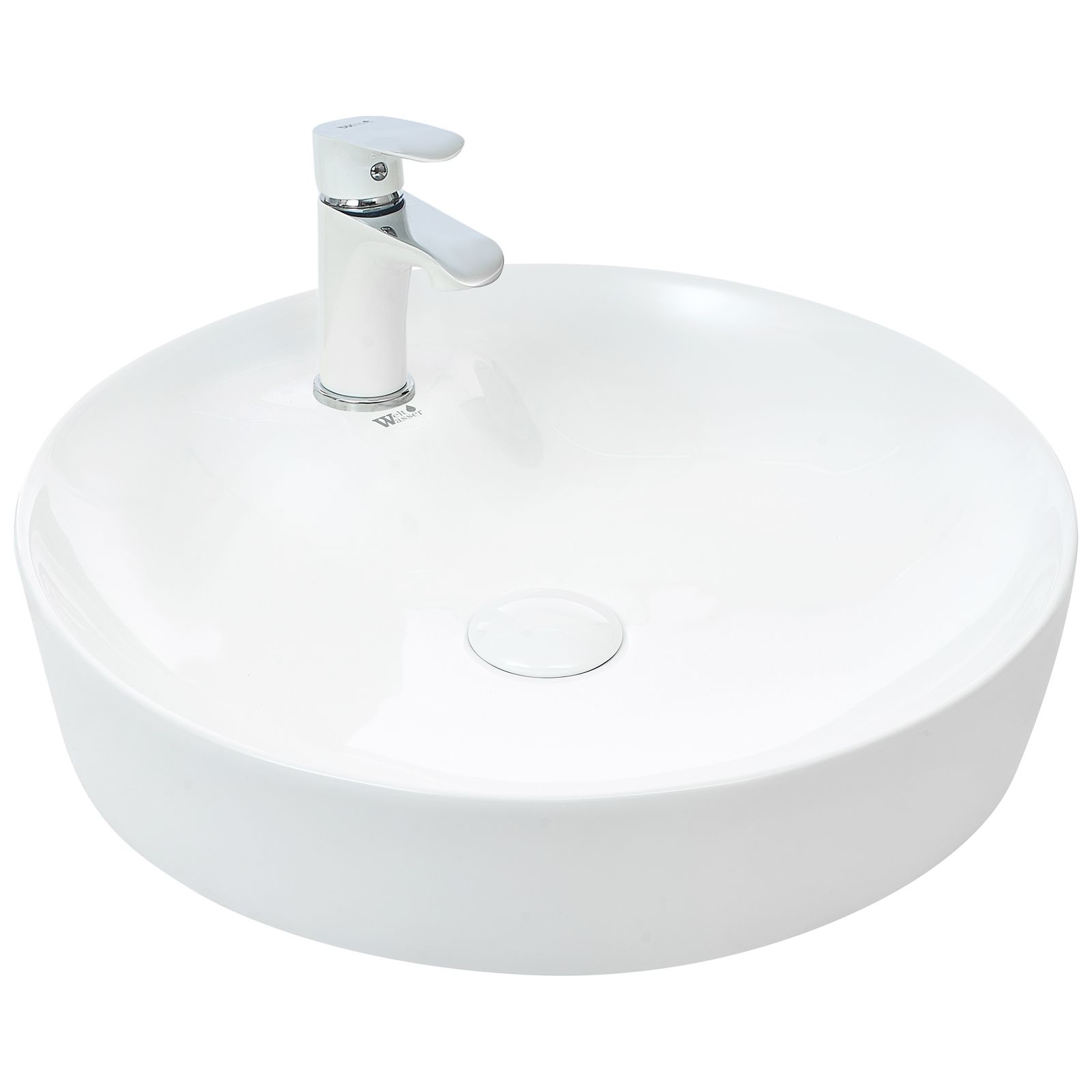 Раковина накладная WeltWasser ELBACH 3204 46x46