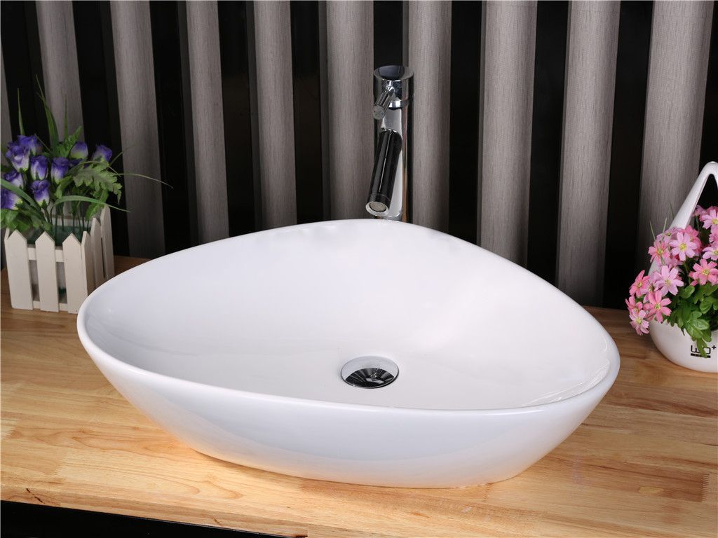 Раковина для ванной Ceramalux 59x40, 7472В