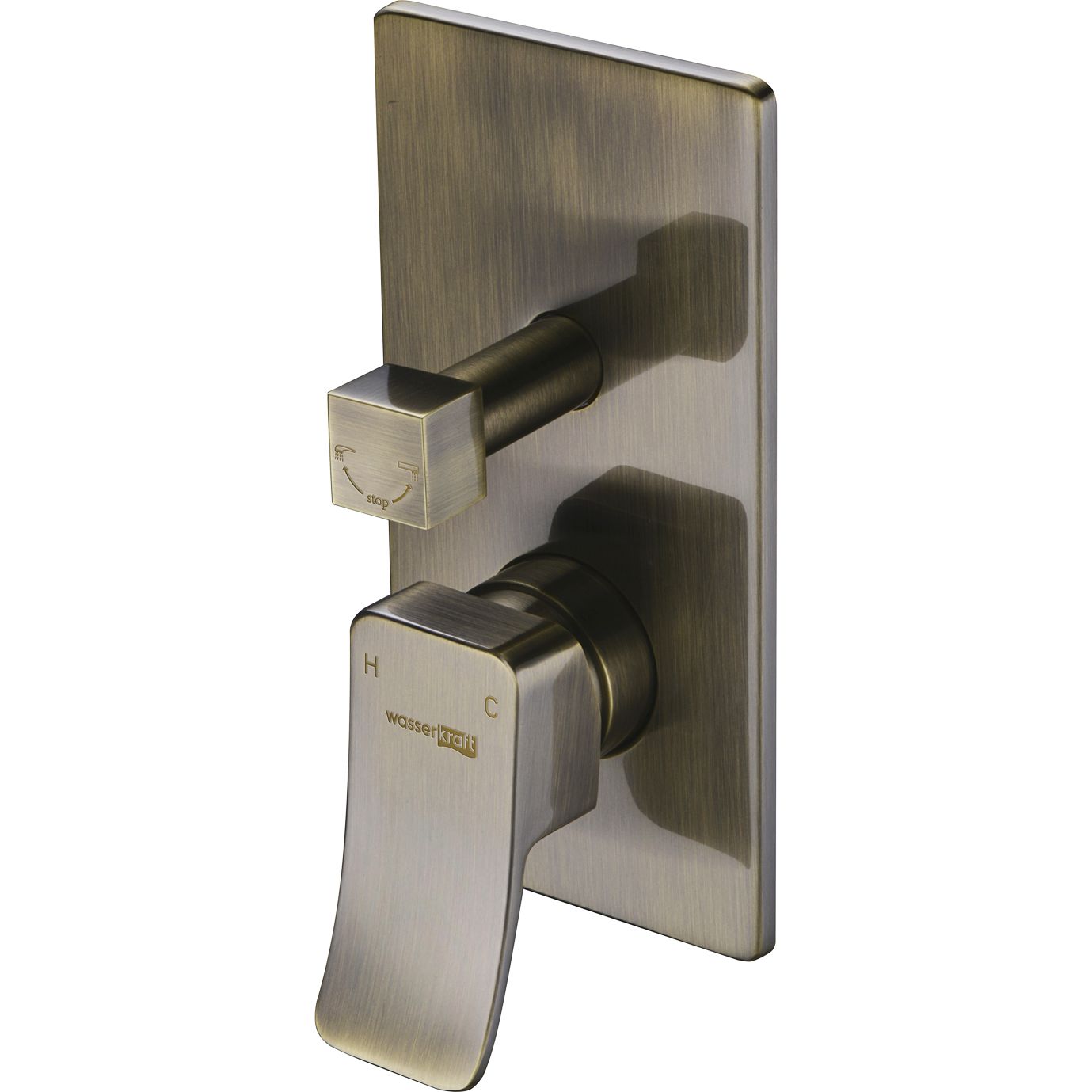 Смеситель для ванны и душа WasserKRAFT Exter, 1641