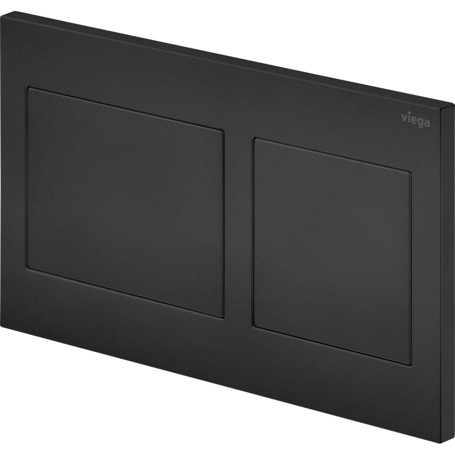 Кнопка смыва Prevista для инсталляции Viega Visign for Style 21, черный матовый, 801724