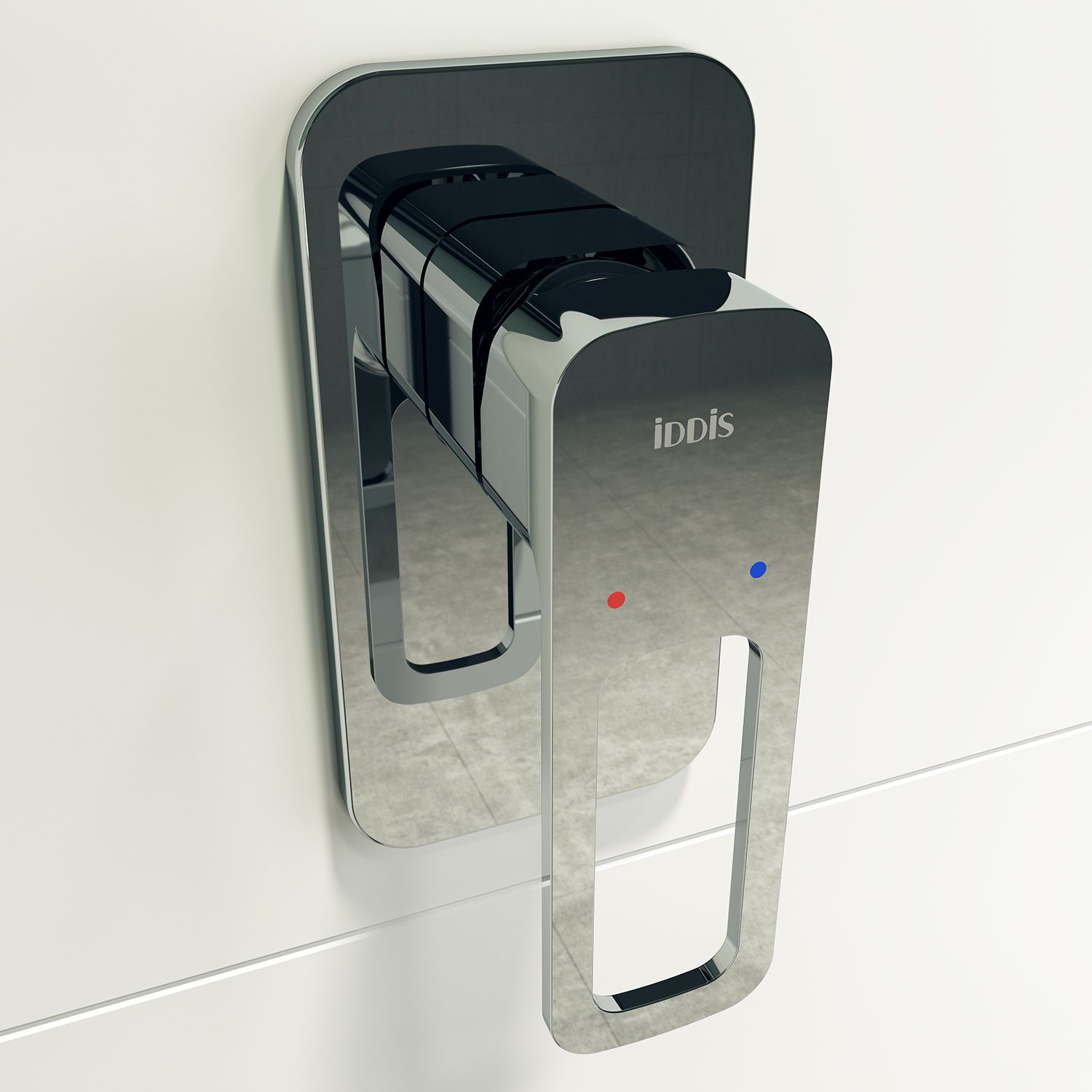 Встраиваемый смеситель с одним выходом, Iddis Slide, SLISB00i66