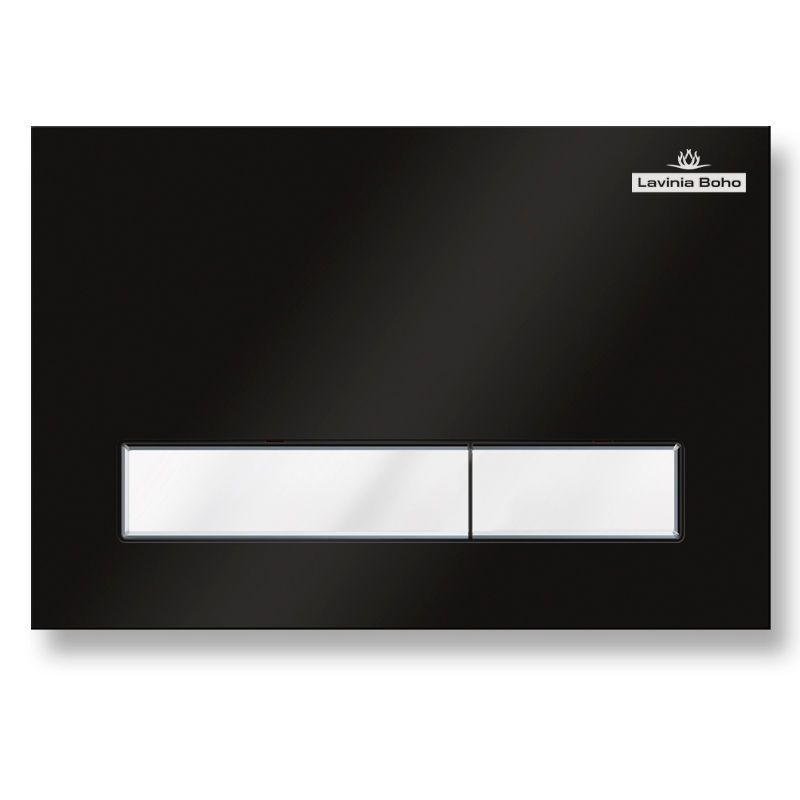 Стеклянная клавиша смыва Lavinia Boho RelFix, 38050701