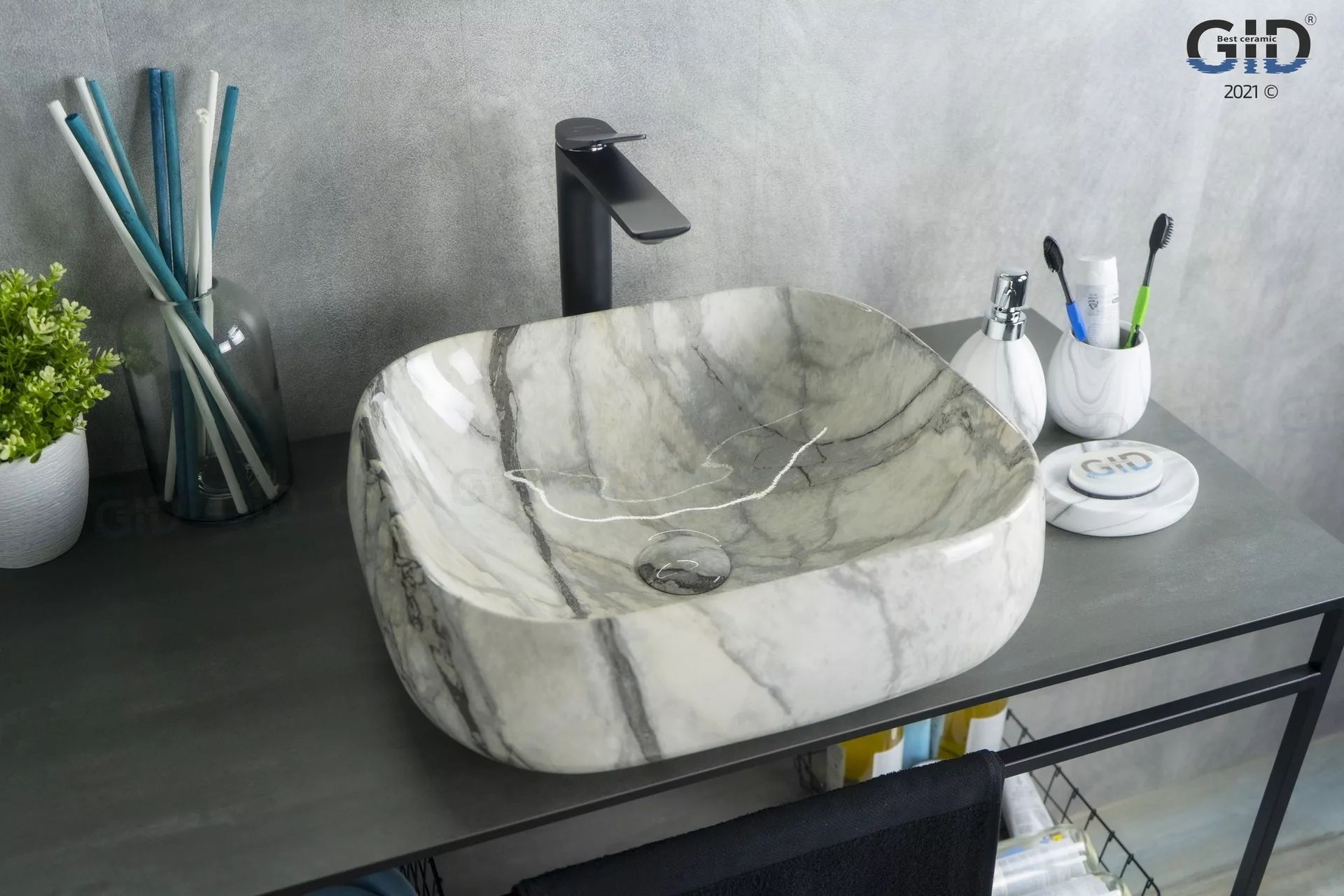 Умывальник Gid MNC189 45x40, 54425