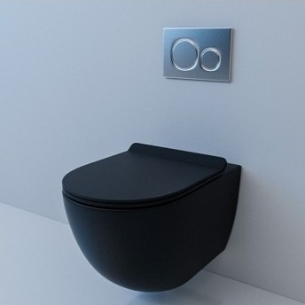 Унитаз подвесной Esbano Garcia Black Matt