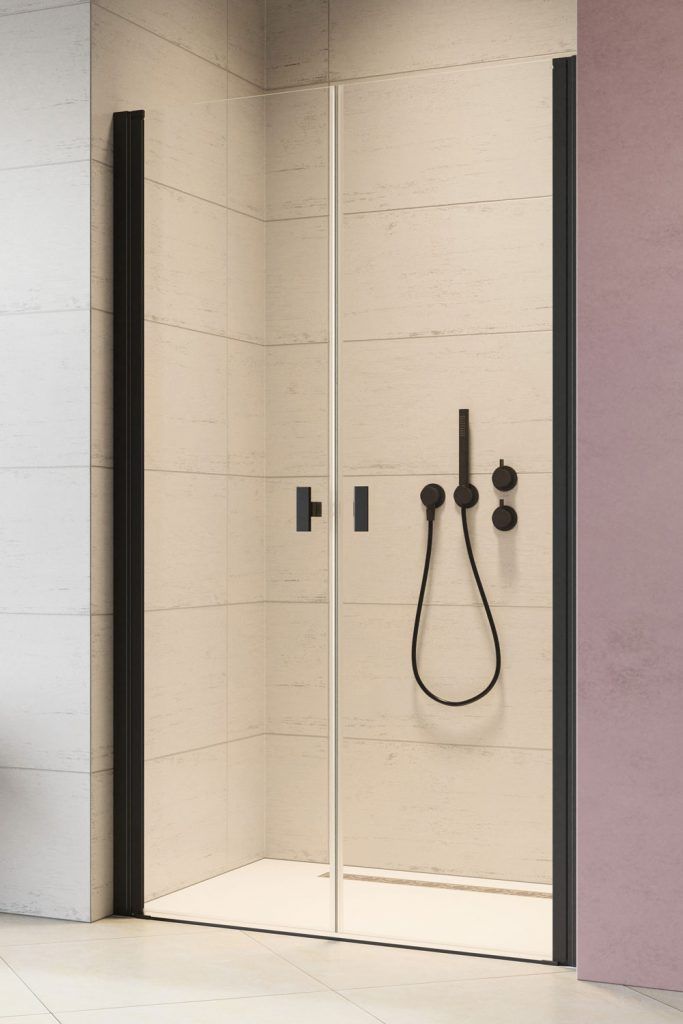 Двери в нишу Radaway Nes Black DWD 90