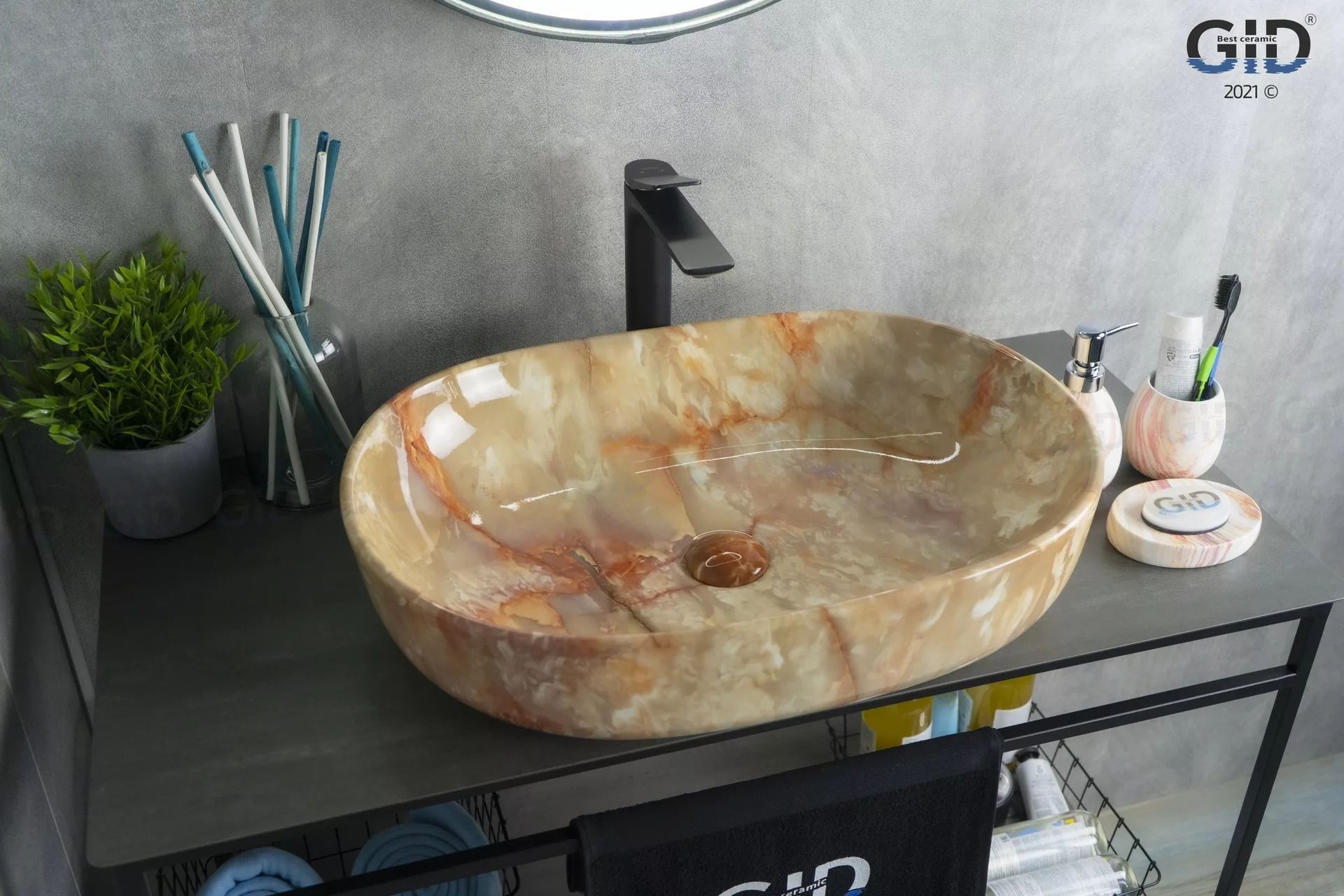 Умывальник Gid MNC174 60x42, 54414