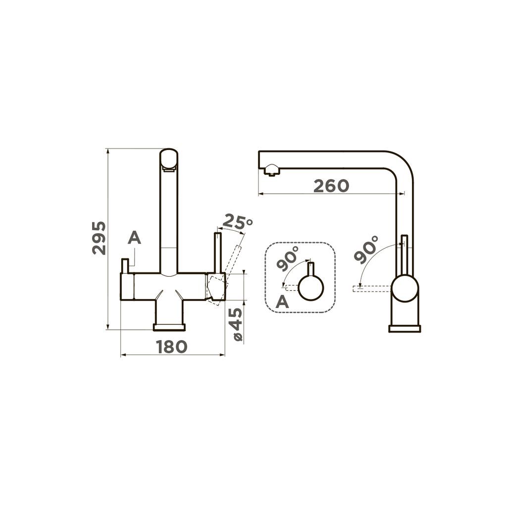 Кухонный смеситель Omoikiri Takamatsu, 4994085