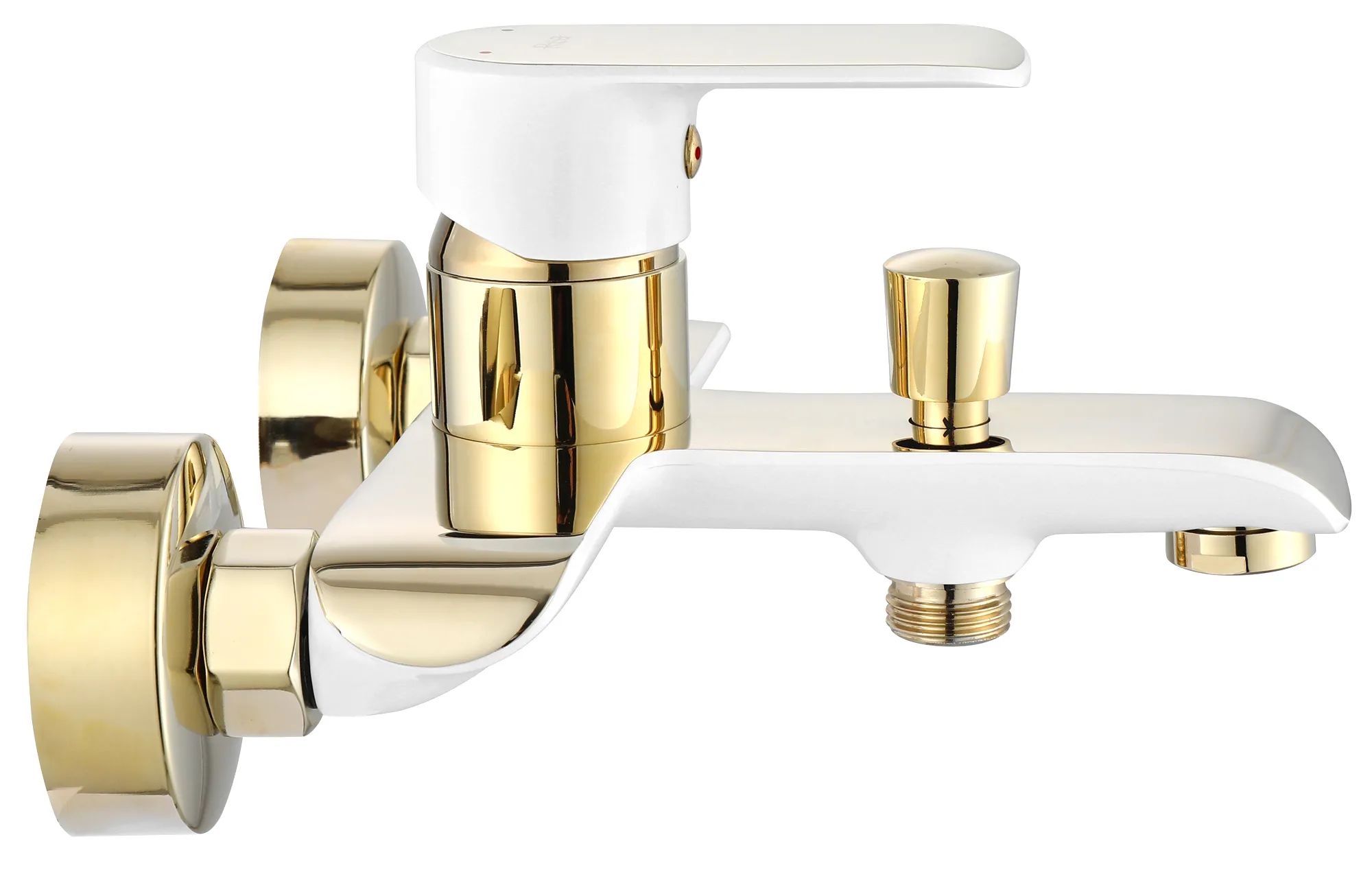 Смеситель для ванны Rea Bloom White/Gold, REA-B9932