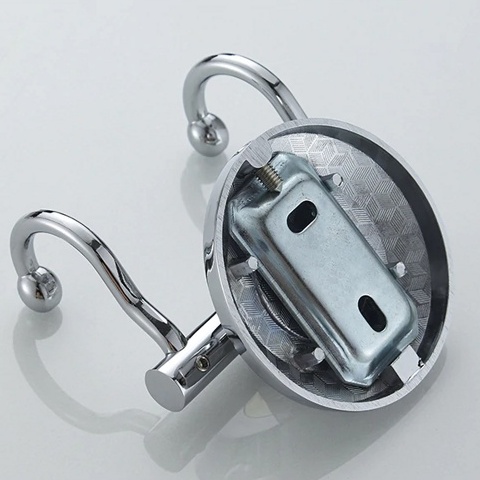 Крючок двойной хром/золото Ledeme L204-2