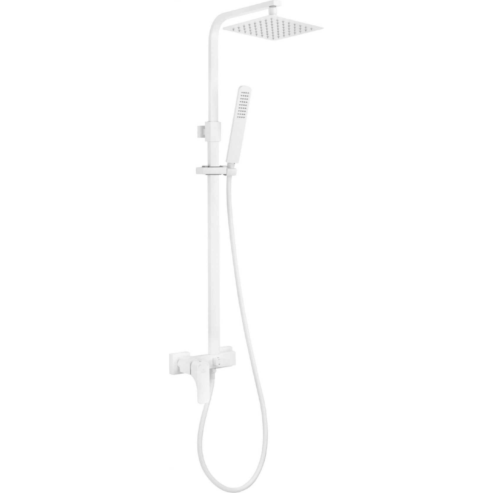 Душевая колонна со смесителем для душа Deante Cascada Hiacynt Bianco, NAC_A1QM
