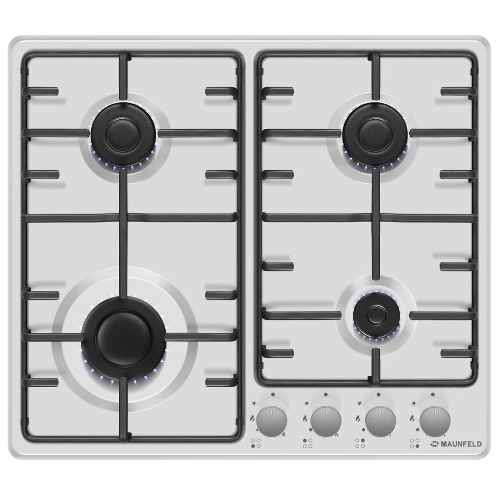 Газовая варочная панель Maunfeld EGHE.64.3STS-EW/G