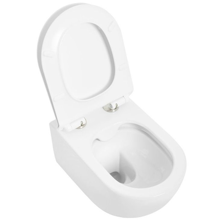 Унитаз подвесной безободковый Cezares Molveno, CZR-2468-TH-R