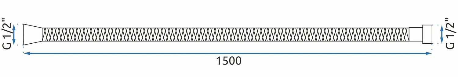 Душевой набор Rea Eco Power Crome, REA-P8586