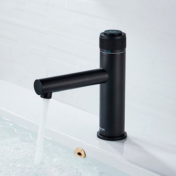 Смеситель для умывальника черный Ledeme L1076B