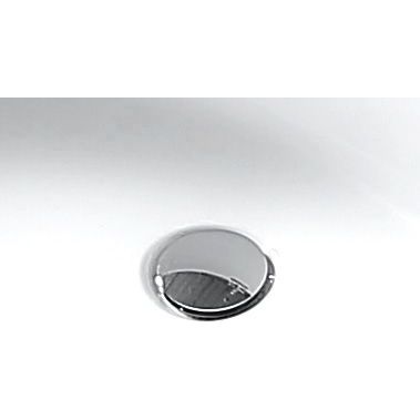 Хромированная крышка слива для ванны Abber, AB0002