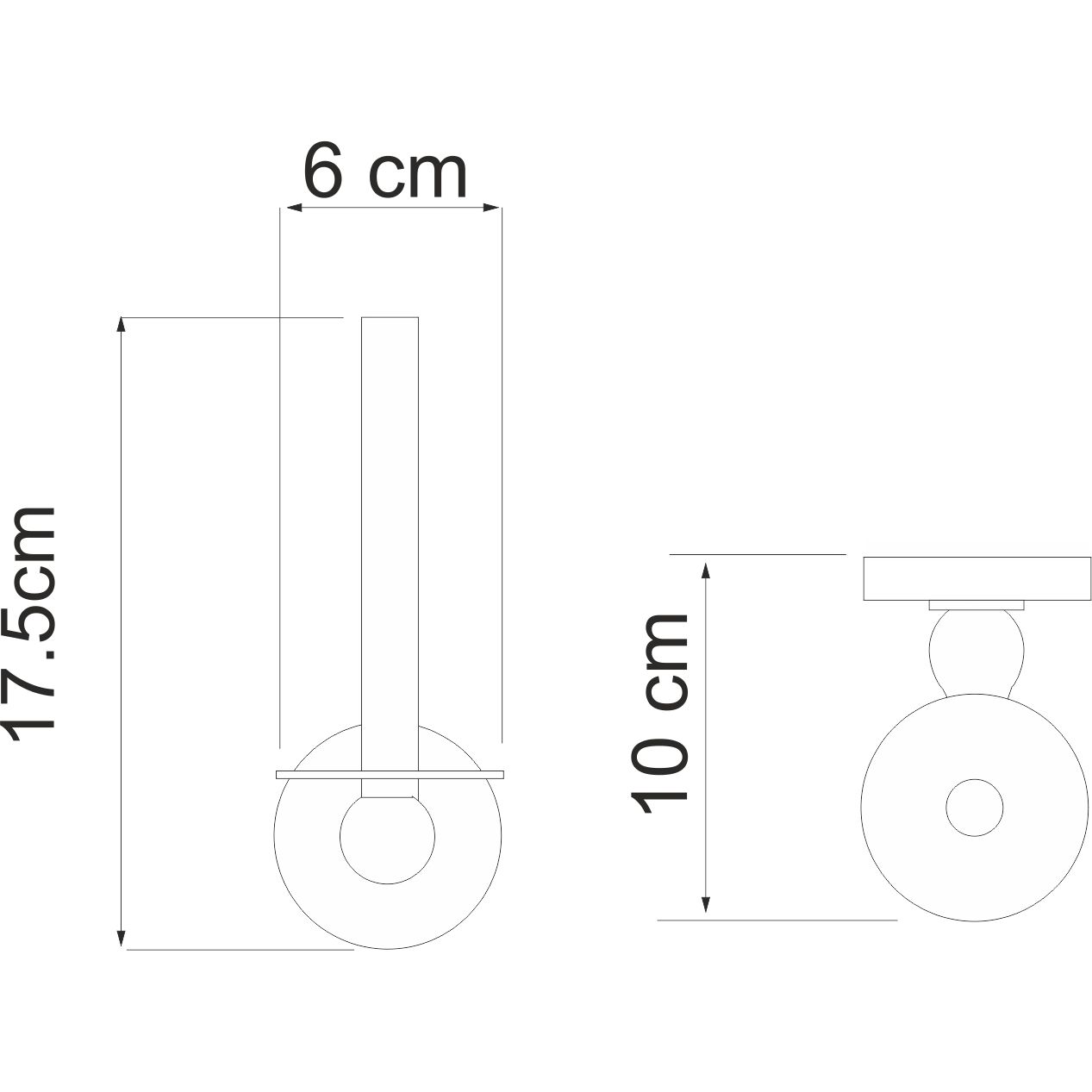 Держатель туалетной бумаги WasserKRAFT Nau, K-7797