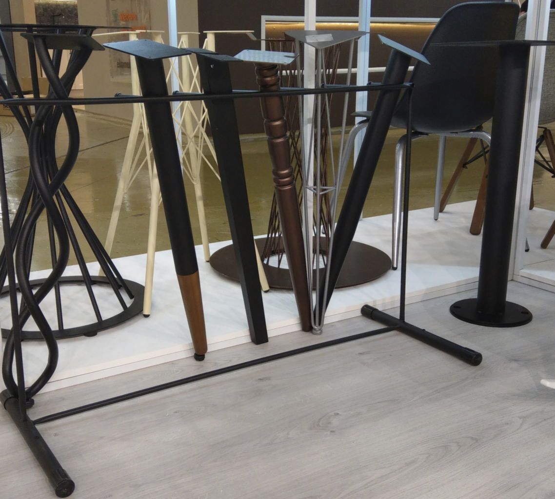 Основание для стола Sheffilton SHT-TU12 черный/темный орех, 923716