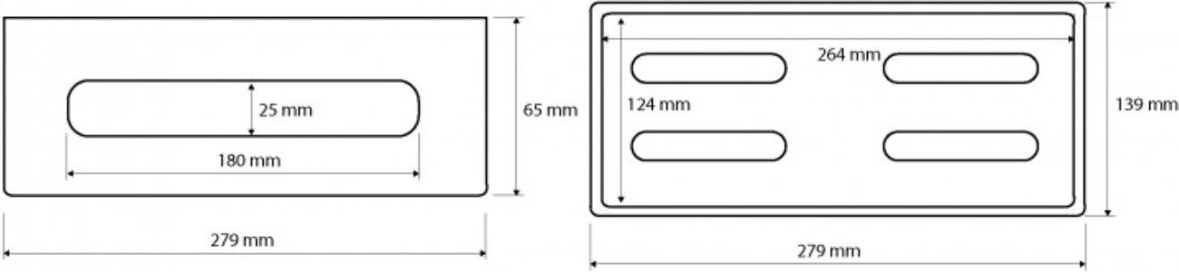Прямоугольная мыльница Bemeta Cytro, 102308226