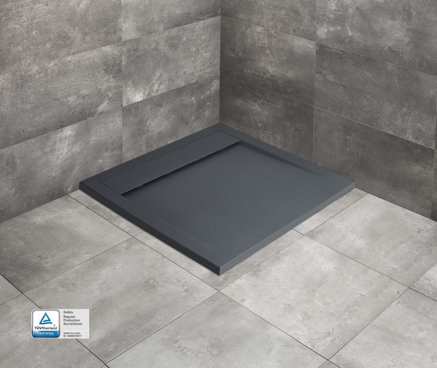 Душевой поддон Radaway Teos C Anthracite 90x90