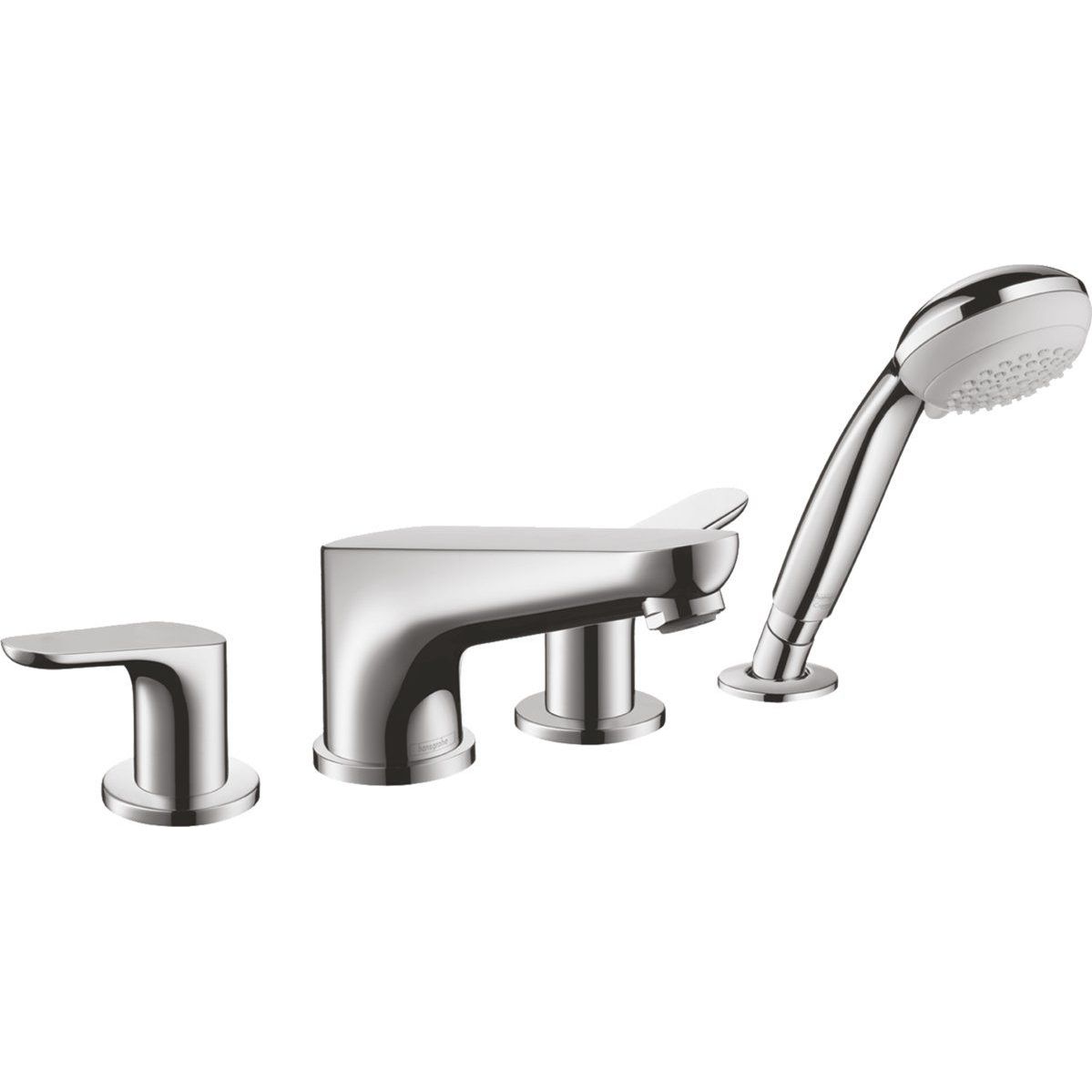 Смеситель на край ванны Hansgrohe Focus на 4 отверстия, 31936000