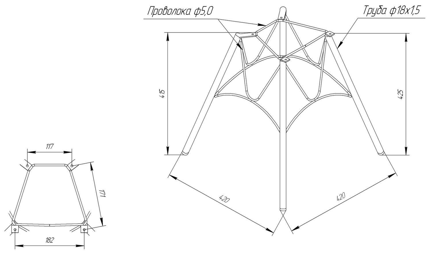 Стул кухонный Sheffilton SHT-ST29/S37 белый/черный муар, 149146
