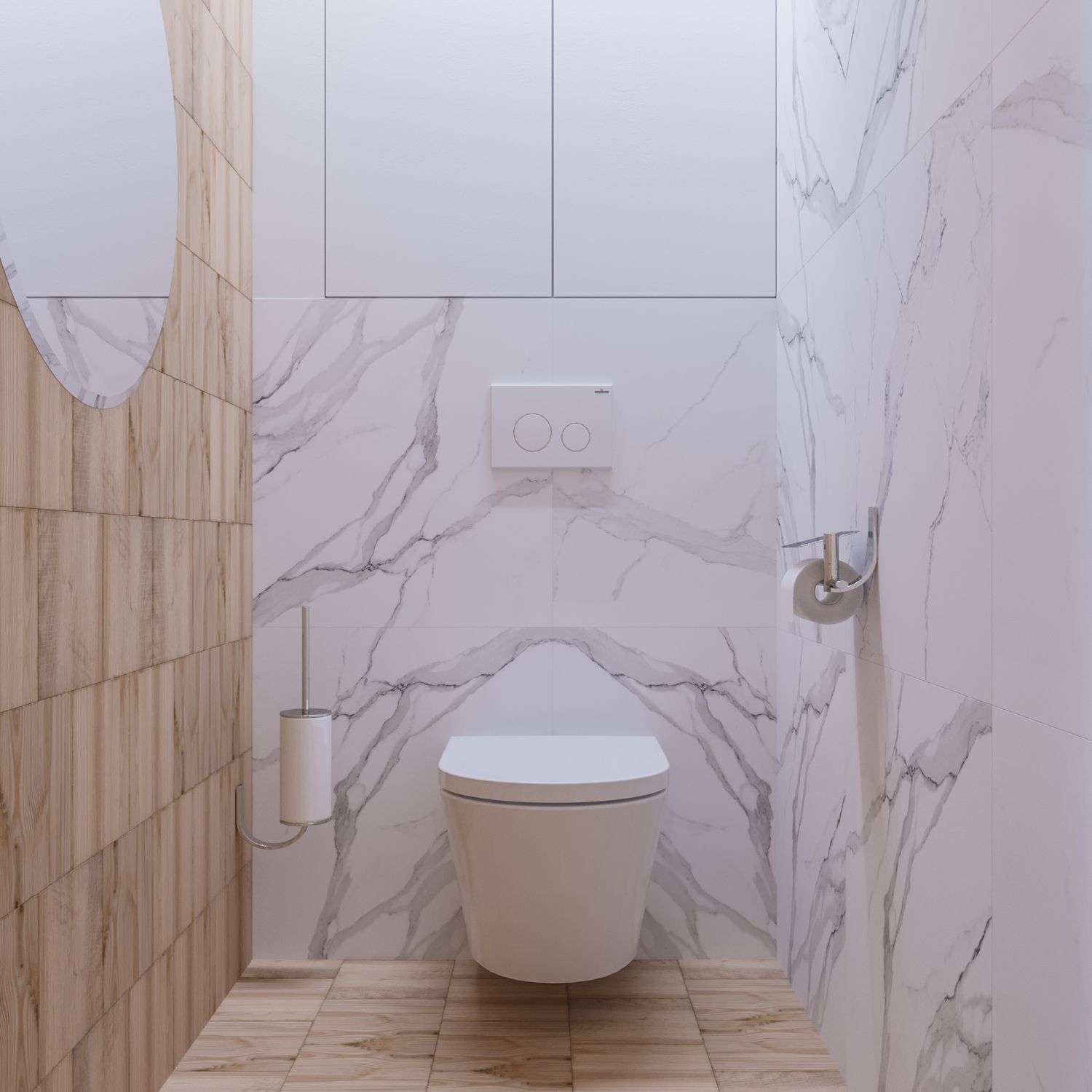 Подвесной унитаз Lavinia Boho Biore Compacto Rimless, 330402CR