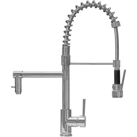 Смеситель для кухни с гибким шлангом Ahti Kemi, KM823020
