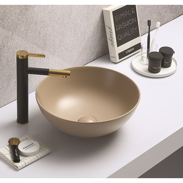 Раковина для ванной Ceramalux 41.5x41.5, 104MC-1