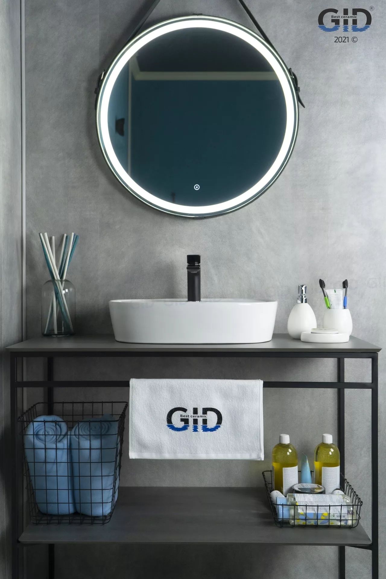 Умывальник Gid N9045 50x38, 51166