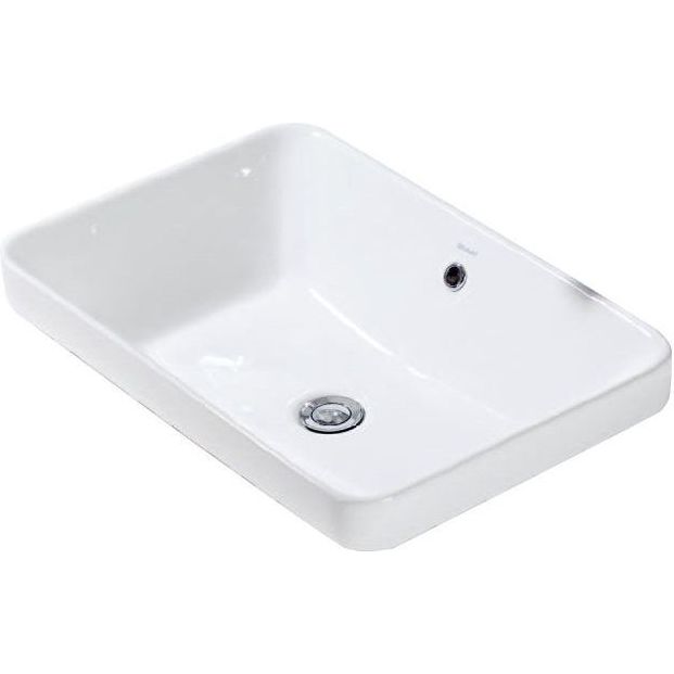 Накладной умывальник Bravat Meissen 58x39, C22206W