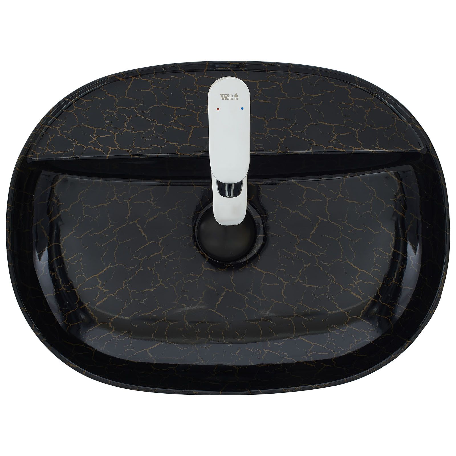 Раковина накладная WeltWasser ELBACH 2202 K509 50.5x38.5x12