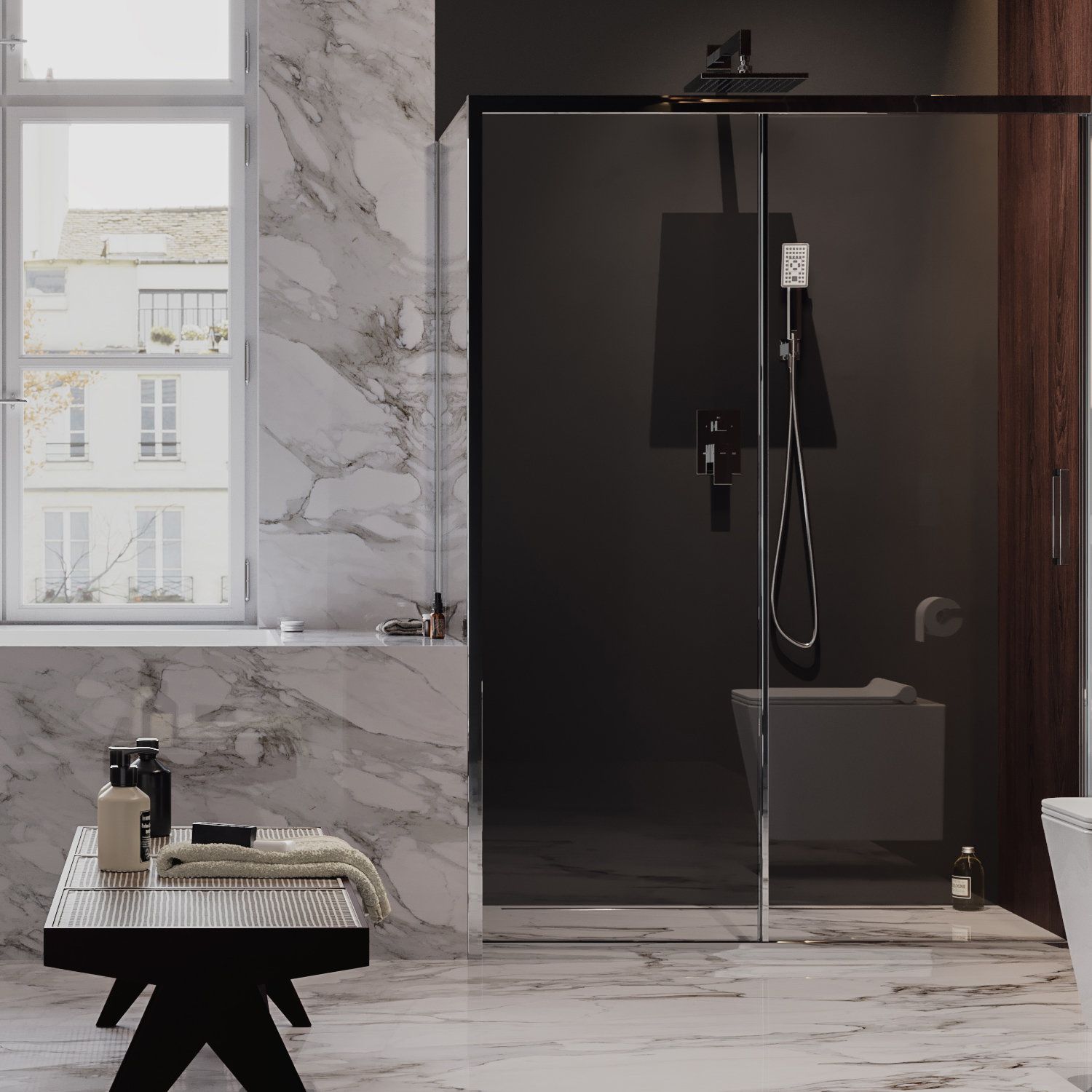 Душевая система Omnires Fresh, SYSFR10CR