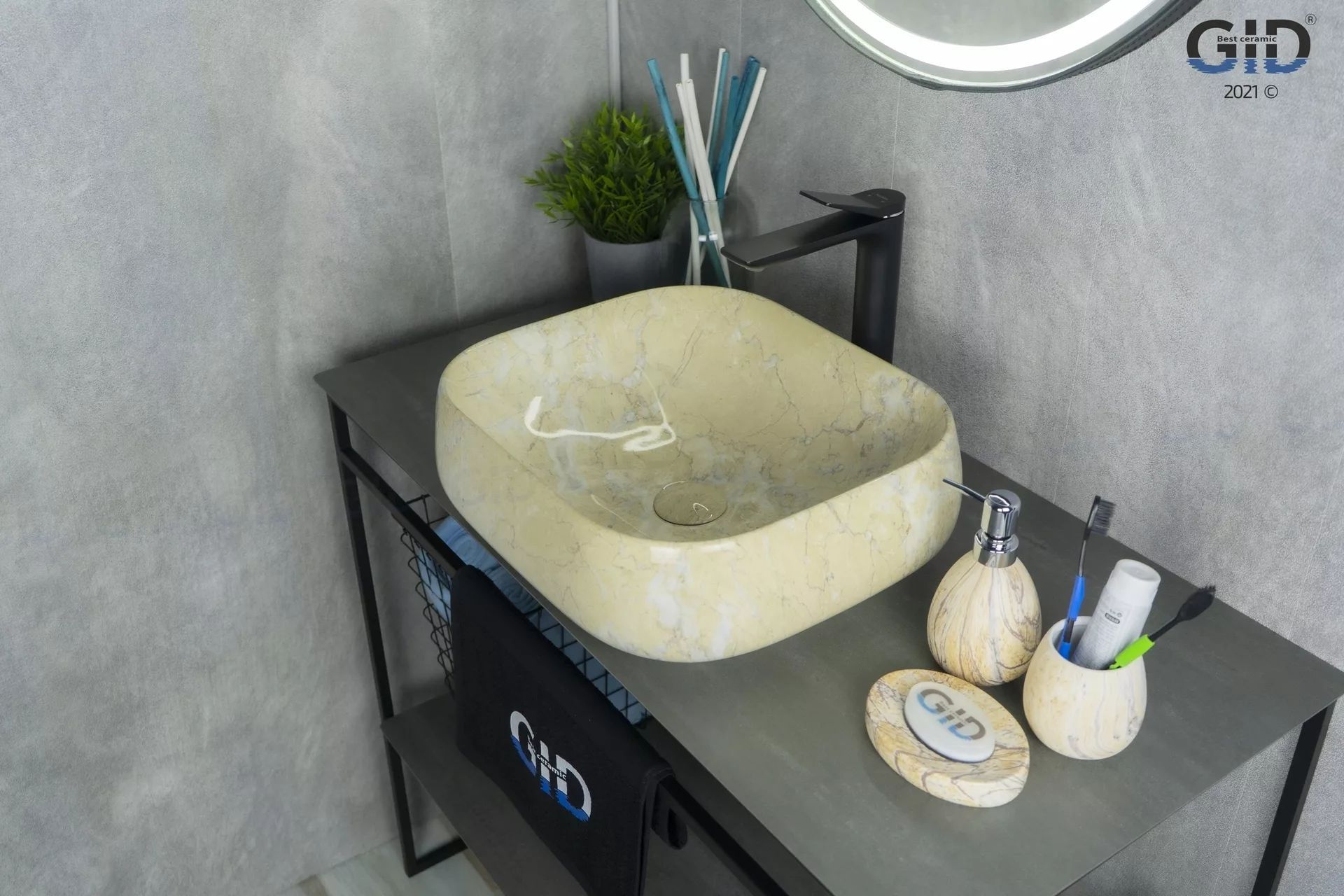 Умывальник Gid MNC188 45x40, 54424