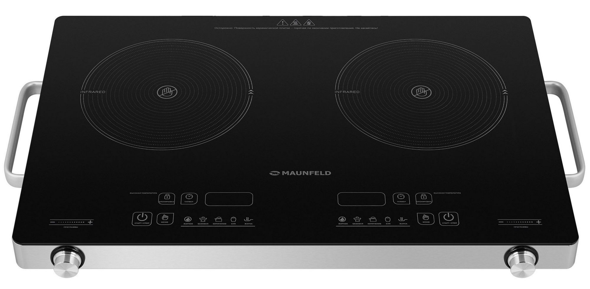 Электрическая варочная плитка Maunfeld EVCE.F592-BK