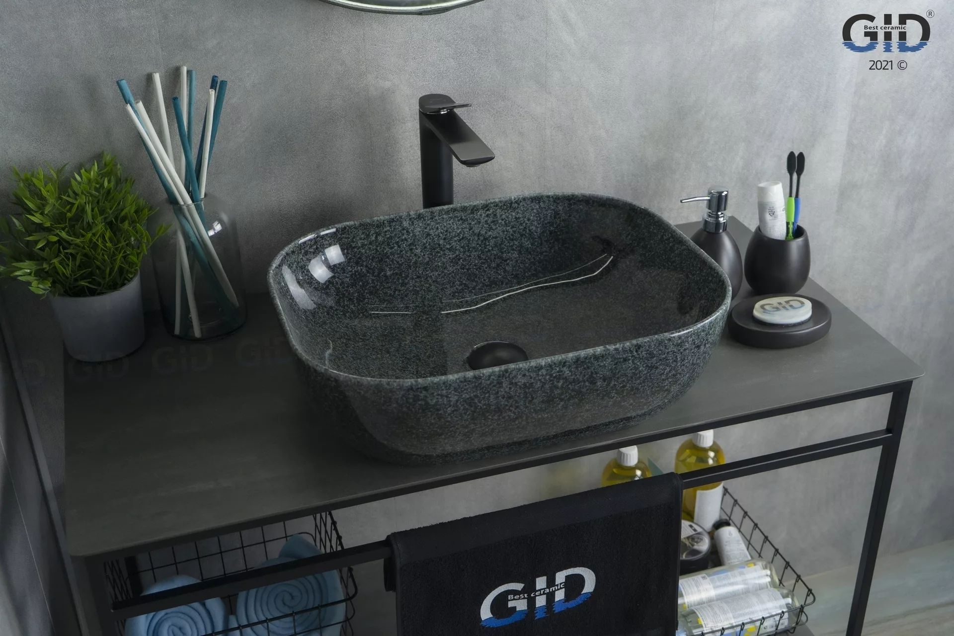 Умывальник Gid MNC338 50x40, 54431