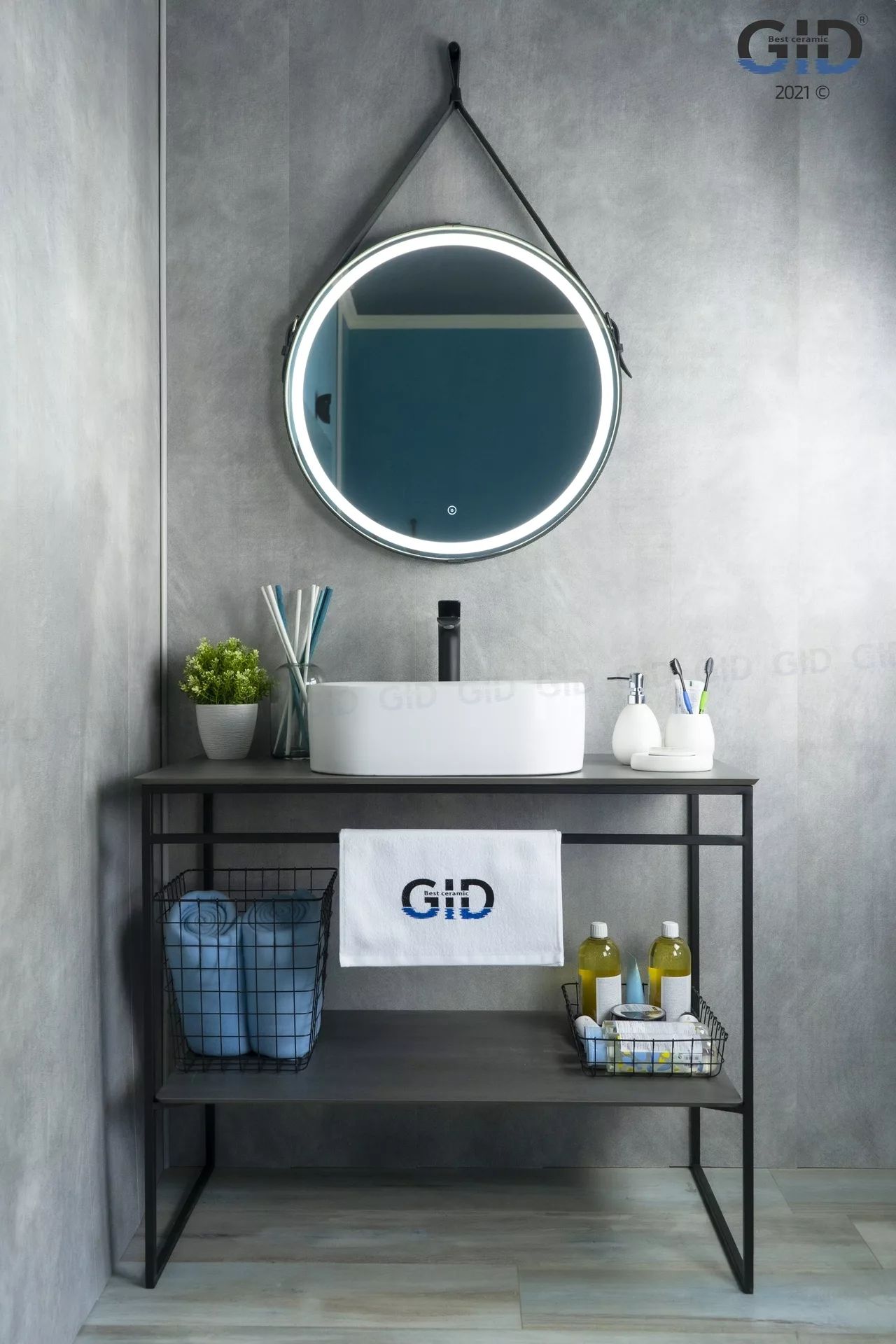 Умывальник Gid N9266 47x34, 51173