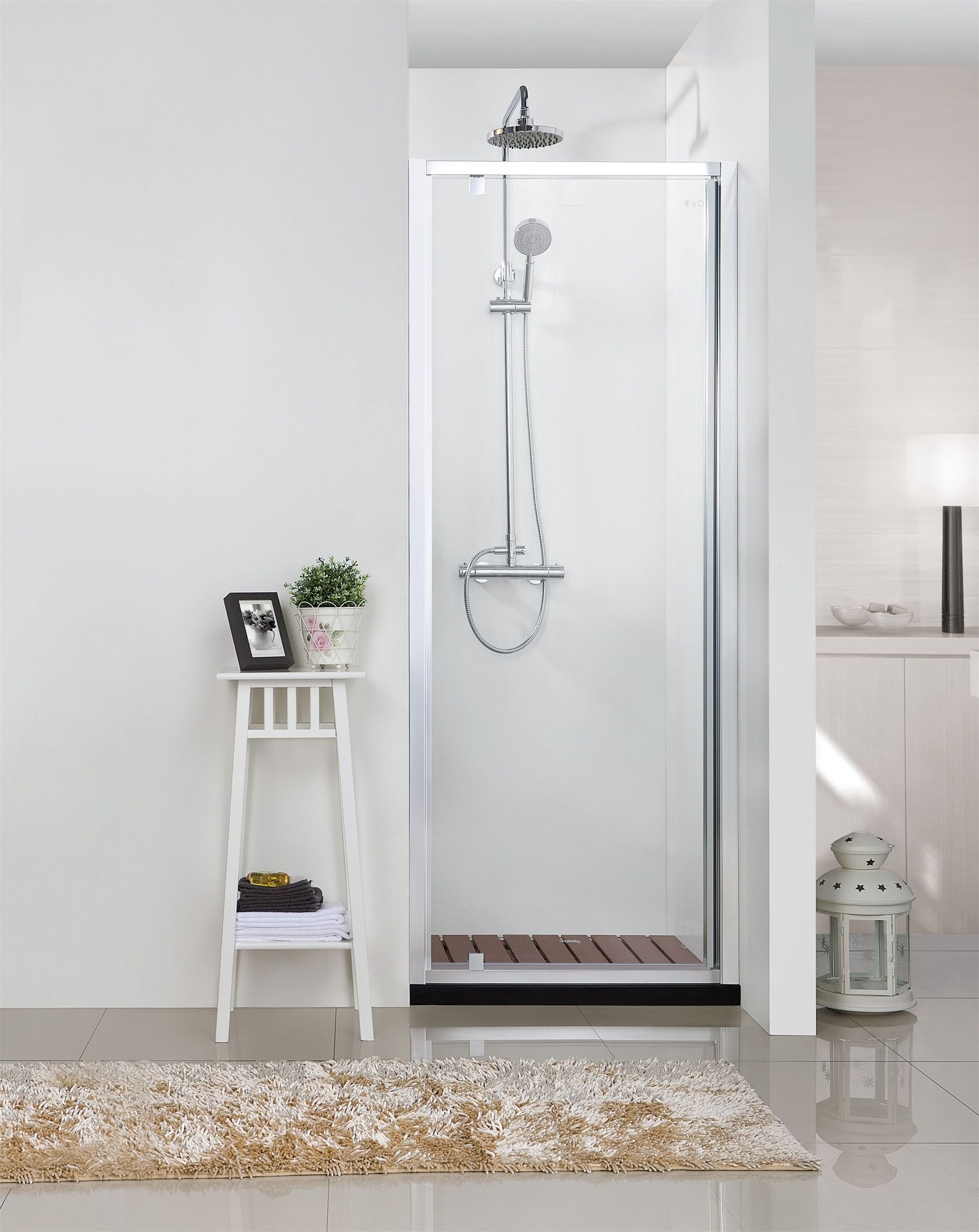 Душевая дверь в нишу Bravat Line 100 NAA6211