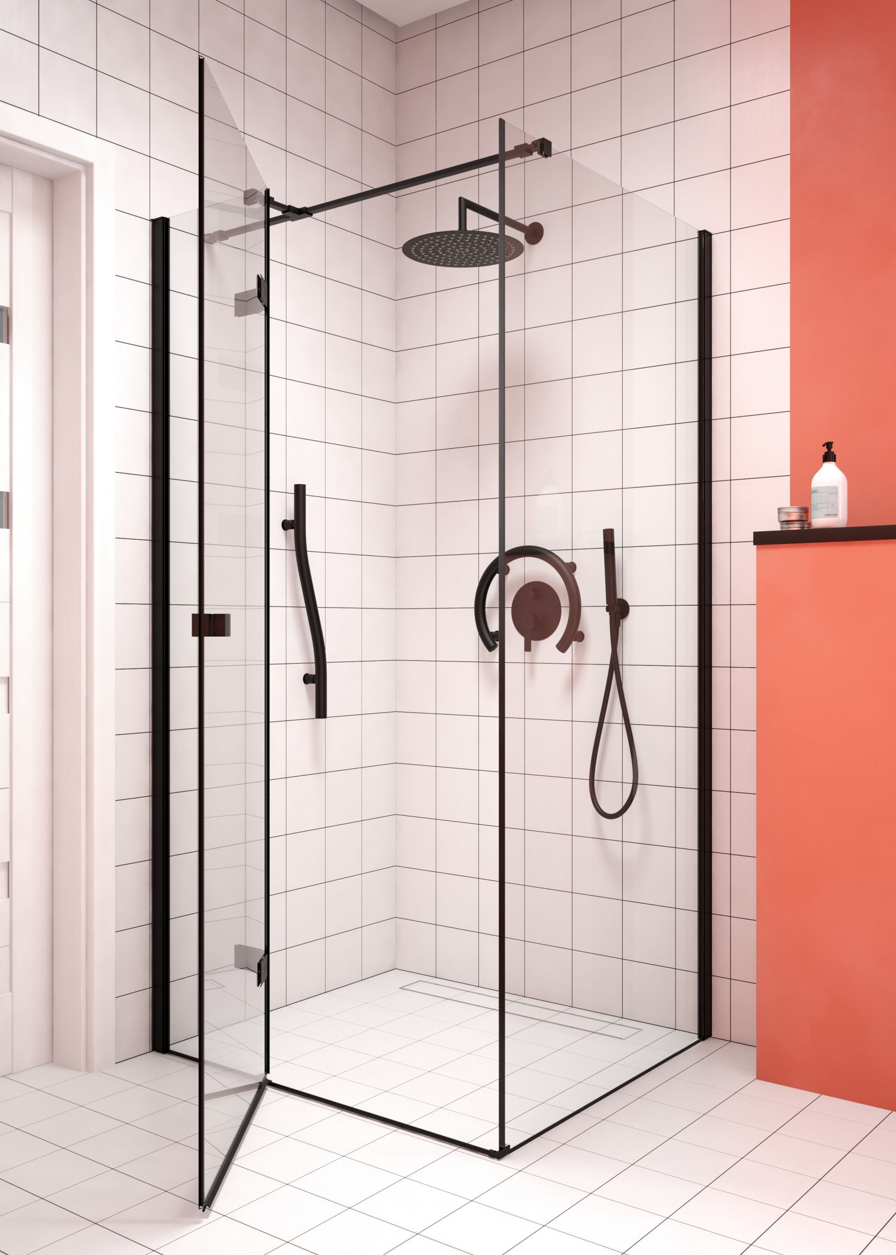 Кабина прямоугольная Deante Arnika