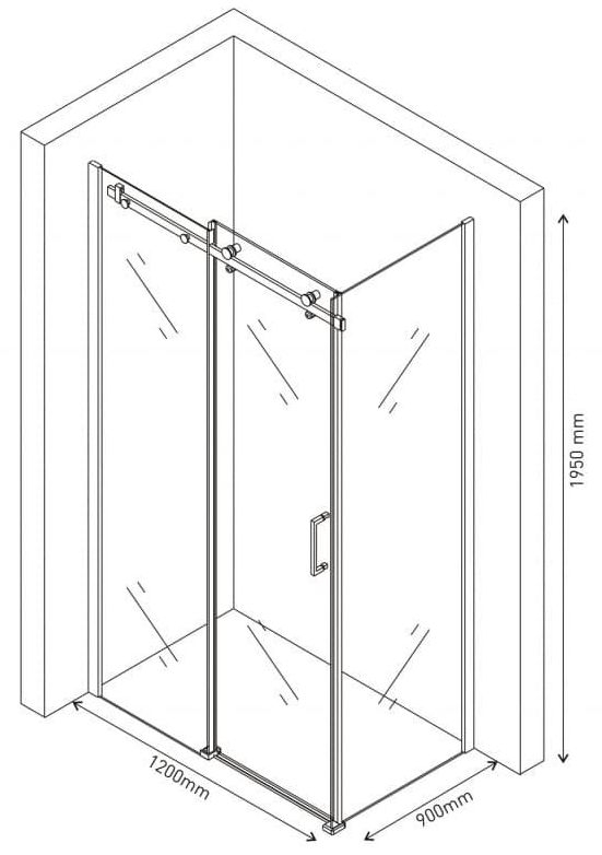 Душевой уголок прямоугольный Berges Gelios 120x90, 061019