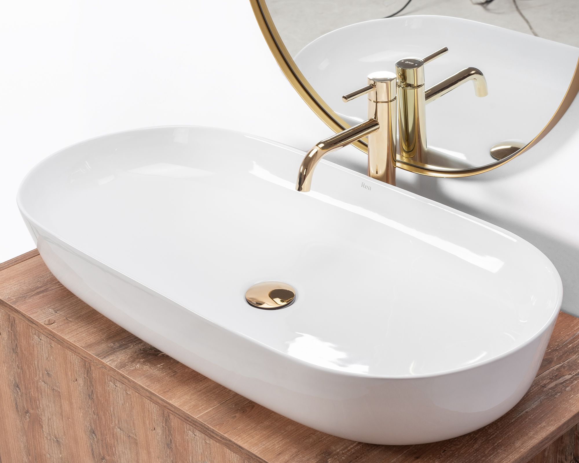 Умывальник Rea Cleo 81x41, REA-U0563
