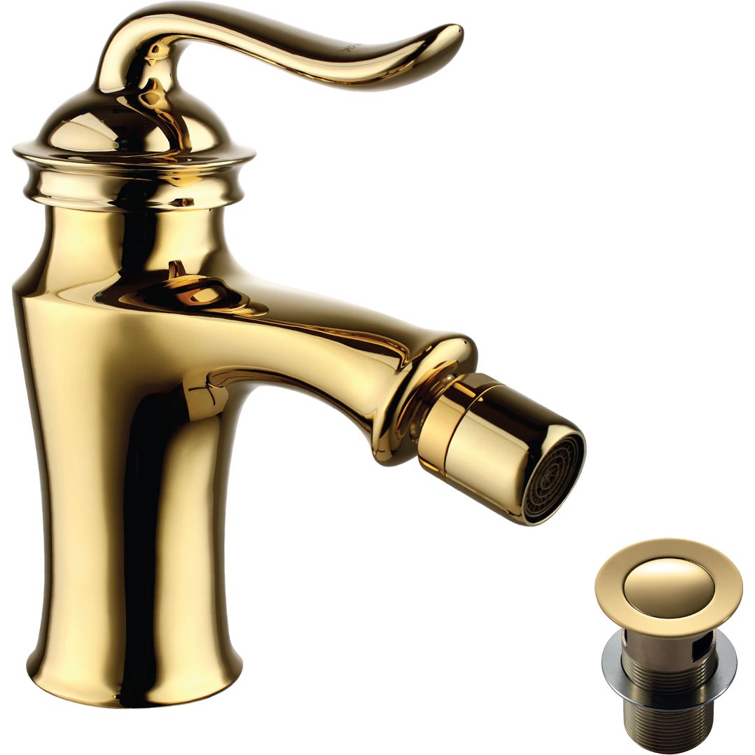 Смеситель для биде с донным клапаном клик-клак Lemark Brava, LM4708G