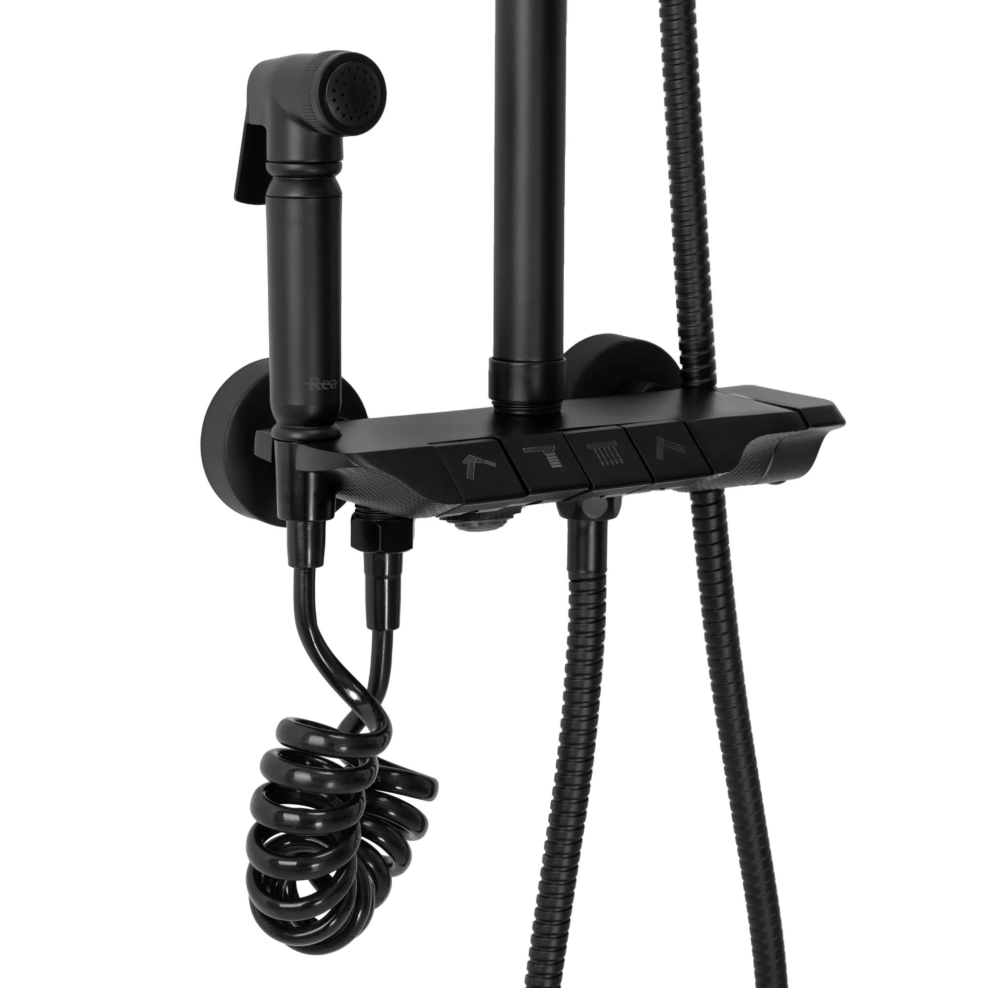 Душевая система Rea Max Black, REA-P6615