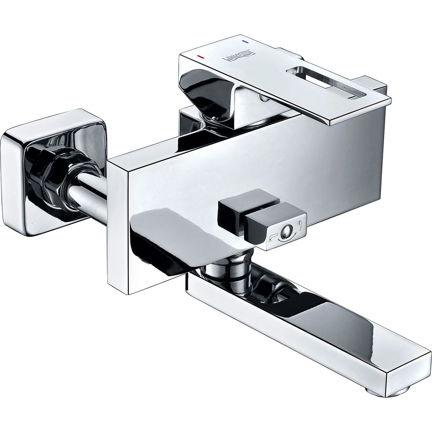 Смеситель для ванны с коротким изливом WasserKRAFT Alme, 1501