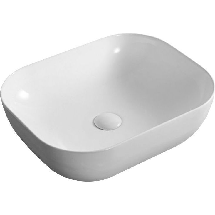 Раковина керамическая накладная Belbagno 50x40, BB1302