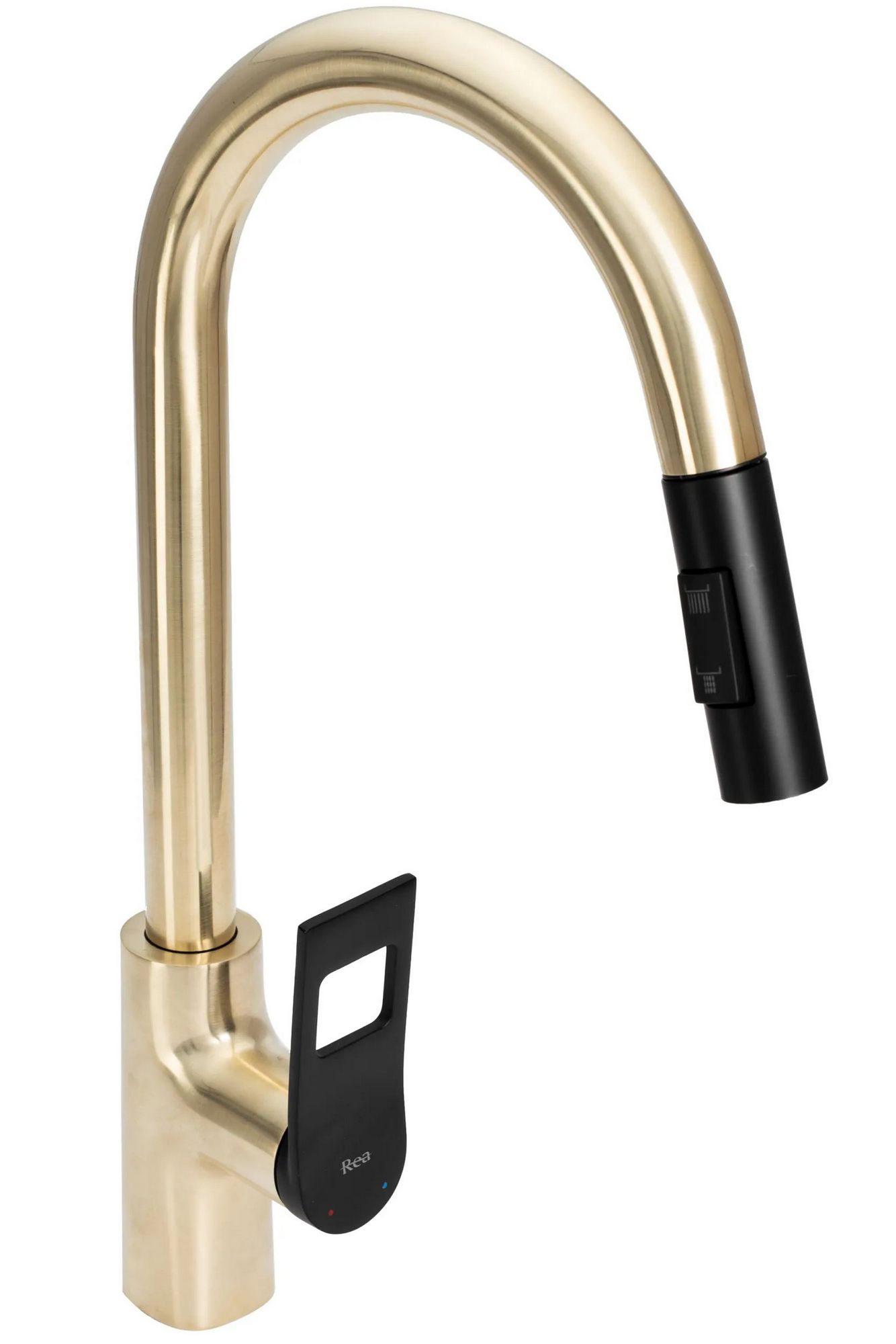 Смеситель для кухни Rea Soul Black/Gold Matt, REA-B6205