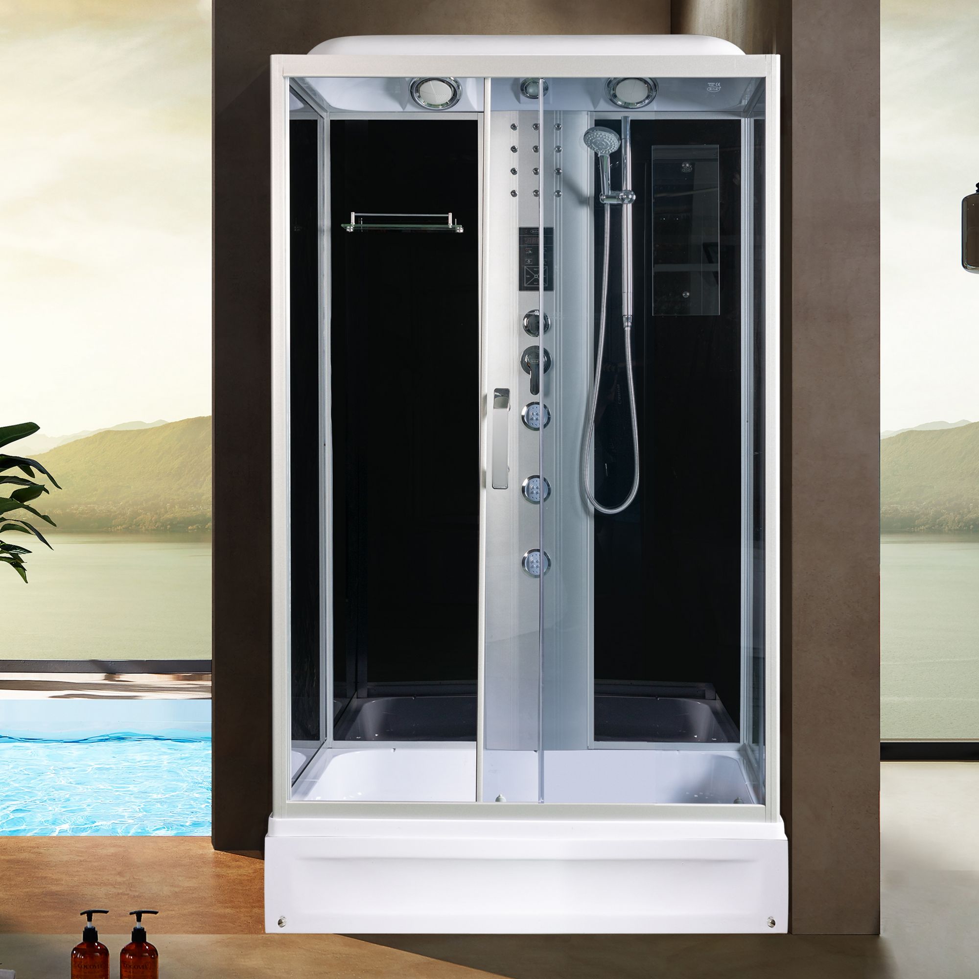 Душевая кабина River VITIM 120/80/24 TH