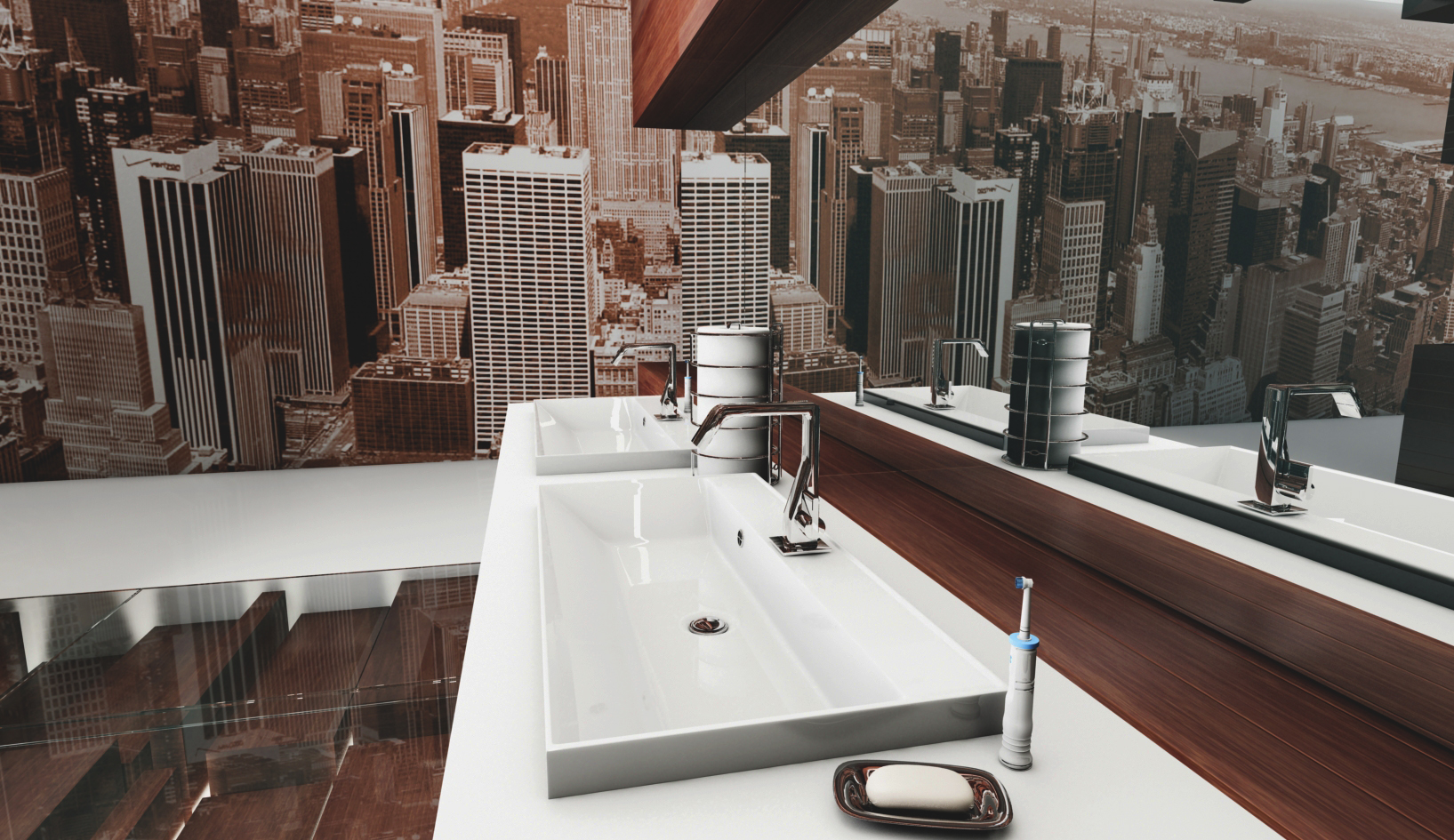 Раковина Andrea Classic 700, 70x45