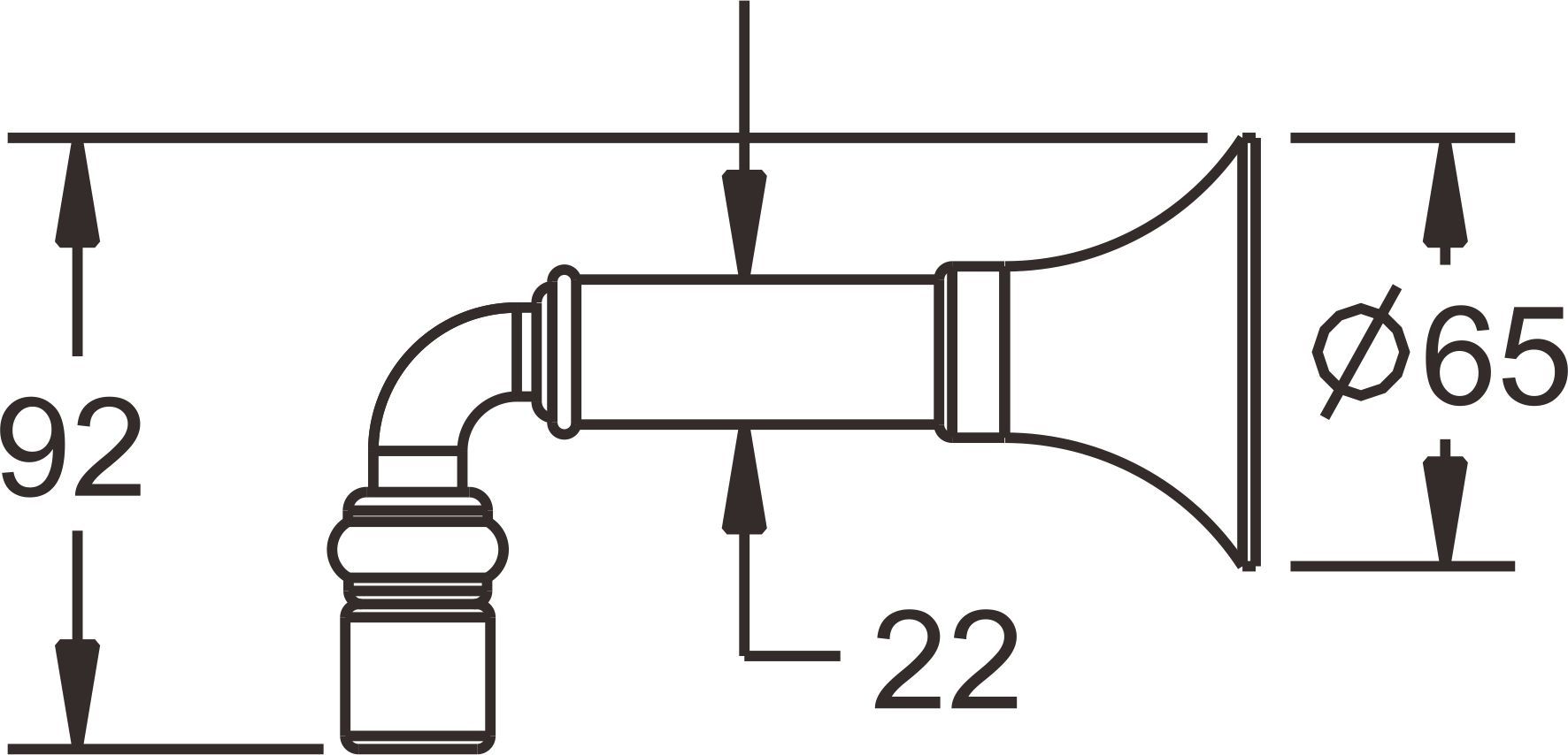 Полотенцедержатель двойной Rose, RG1227