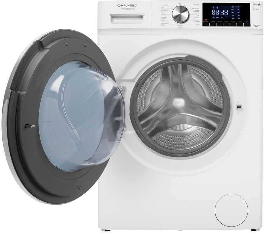 Стиральная машина с инвертором Maunfeld MFWM148WH02