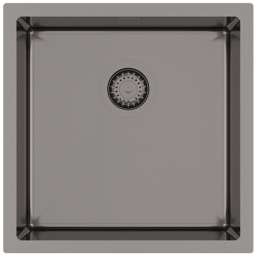 Мойка AquaSanita Steel DER 100 X-T graphite